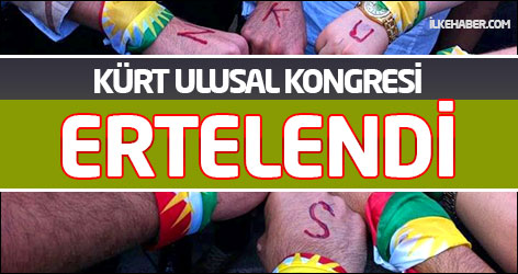 Kürt Ulusal Kongresi ertelendi