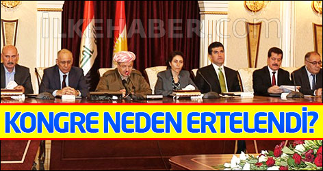 Kürt Ulusal Kongresi neden ertelendi?