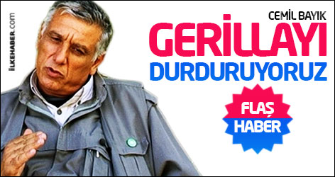 Bayık: Gerillayı durduruyoruz