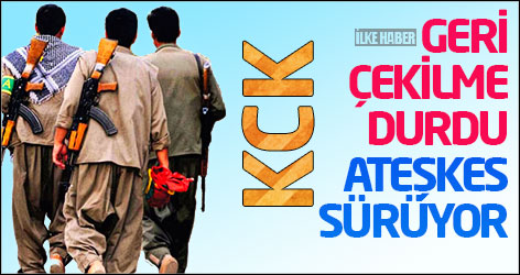 KCK: Geri çekilme durdu, ateşkes sürüyor