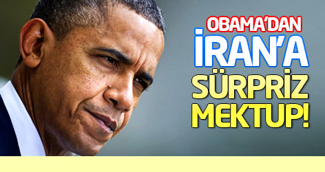 Obama'dan İran'a sürpriz mektup!