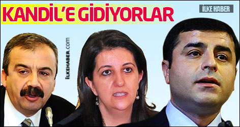 BDP heyeti Kandil'e gidiyor