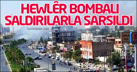 Flaş Hewlêr bombalı saldırılarla sarsıldı