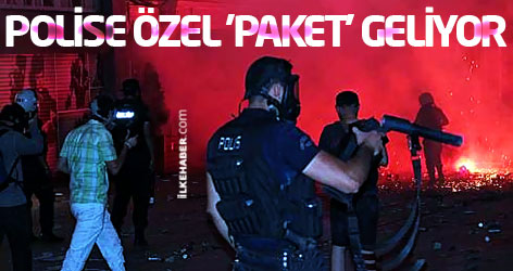 Polise özel 'paket' geliyor
