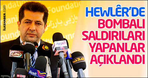 Hewlêr'de bombalı saldırıları yapanlar açıklandı