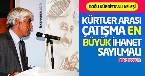 Doğu Kürdistanlı Keleşi: Kürtler arası çatışma en büyük ihanet sayılmalı