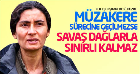 KCK Eşbaşkanı: Müzakere sürecine geçilmezse, savaş dağlarla sınırlı kalmaz
