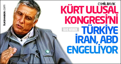 Cemil Bayık: Kürt Ulusal Kongresi’ni Türkiye, İran ve ABD engelliyor