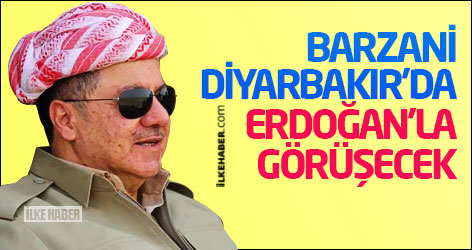 Mesut Barzani Diyarbakır'da Erdoğan'la görüşecek