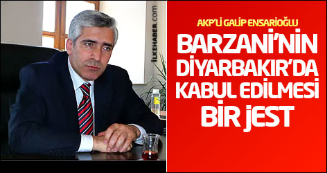 'Barzani’nin Diyarbakır’da kabul edilmesi bir jest'