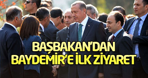 Başbakan'dan Baydemir'e ilk ziyaret