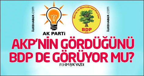 AKP’nin gördüğünü BDP de görüyor mu?