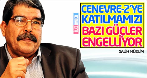 Müslim: Cenevre-2'ye katılmamızı bazı güçler engelliyor