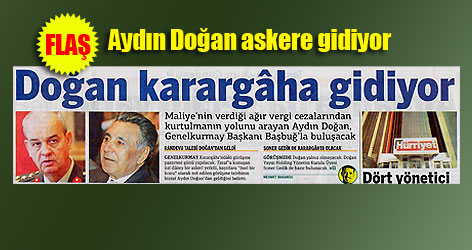 Aydın Doğan askere gidiyor