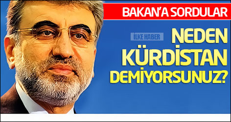Bakan'a sordular: Neden Kürdistan demiyorsunuz?