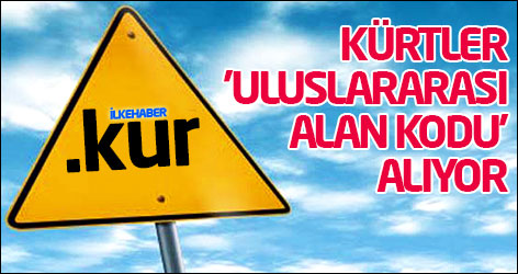 Kürtler 'uluslararası alan kodu' alıyor