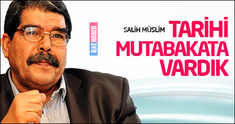 Salih Müslim: Tarihi mutabakata vardık