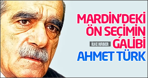 Mardin’deki ön seçimin galibi Ahmet Türk