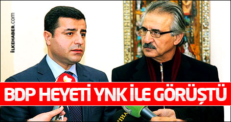 BDP heyeti, YNK heyeti ile görüştü
