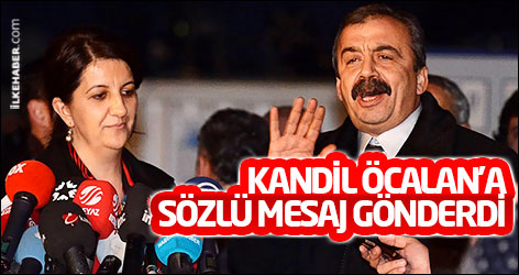 Kandil Öcalan'a sözlü mesaj gönderdi