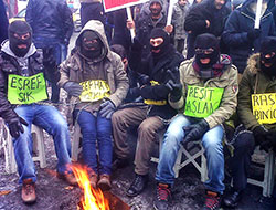 Erzurum'da haksız tutuklamaya protesto