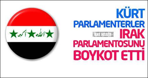 Kürt parlamenterler Irak parlamentosunu boykot etti