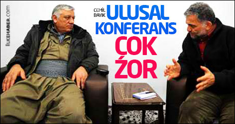 Cemil Bayık: Ulusal konferans çok zor