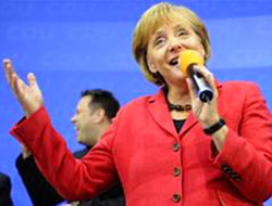 Merkel'in zaferi yabancı basında