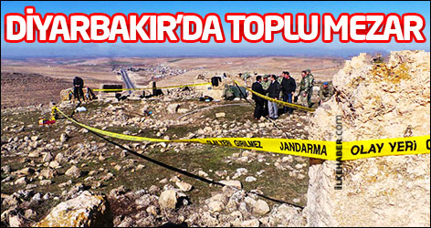Diyarbakır'da toplu mezar
