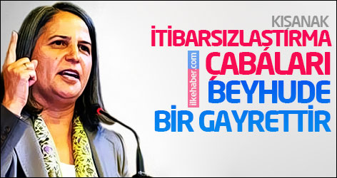 Kışanak: İtibarsızlaştırma çabaları beyhude bir gayrettir