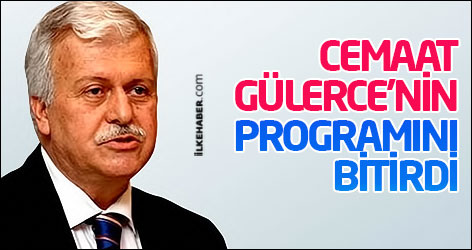 Cemaat Gülerce’nin programını bitirdi