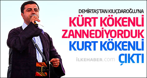 Demirtaş'tan Kılıçdaroğlu'na: Kürt kökenli zannediyorduk, kurt kökenli çıktı