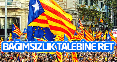 Bağımsızlık referandumu reddedildi