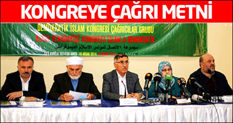 Demokratik İslam Kongresi çağrı metni açıklandı