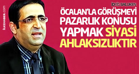 Baluken: Öcalan’la görüşmeyi pazarlık konusu yapmak siyasi ahlaksızlıktır