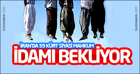 İran’da 59 Kürt siyasi mahkum idamı bekliyor