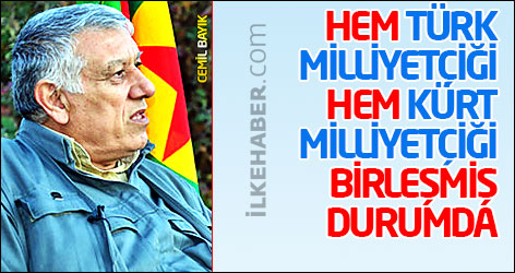 Cemil Bayık: Hem Türk milliyetçiği, hem Kürt milliyetçiği birleşmiş durumda