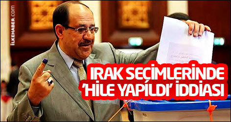 Irak seçimlerinde 'hile yapıldı' iddiası