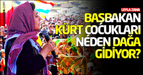 Zana: Başbakan Kürt çocukları neden dağa gidiyor?