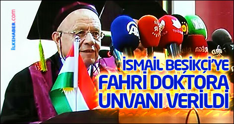 İsmail Beşikçi'ye fahri doktora unvanı verildi