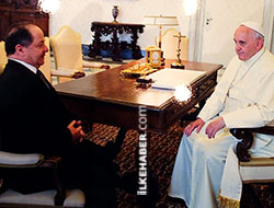 Barzani, Papa Francesco ile görüştü