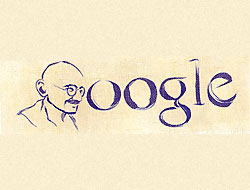 Google’ın “G”si “Gandi” oldu