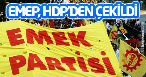 EMEP, HDP’den çekildiğini açıkladı