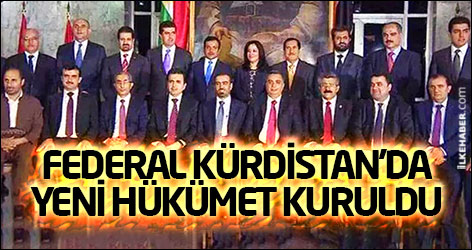 Federal Kürdistan'da yeni hükümet kuruldu