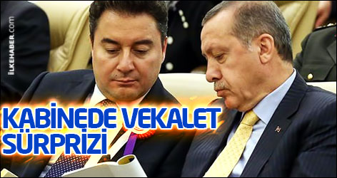Kabinede vekalet sürprizi