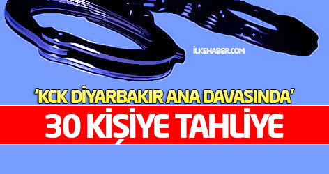 KCK ana davasından 30 kişiye tahliye