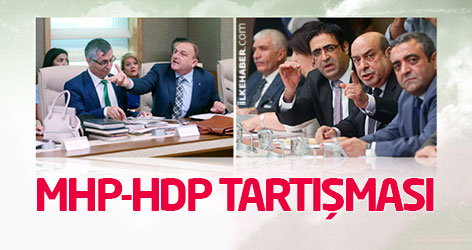 Çözüm komisyonunda MHP-HDP tartışması