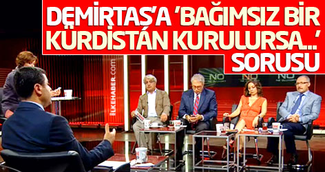 Demirtaş’a 'Bağımsız bir Kürdistan kurulursa...' sorusu