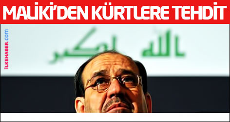 Maliki'den Kürtlere tehdit