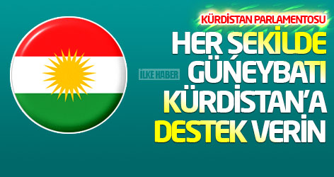 Kürdistan Parlamentosu: Her şekilde Güneybatı Kürdistan’a destek verin